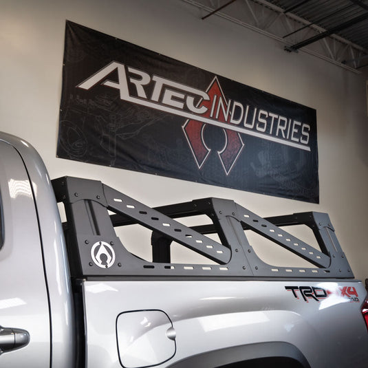 Toyota Tacoma 3G Mid Height Bed Rack - ALUMINUM