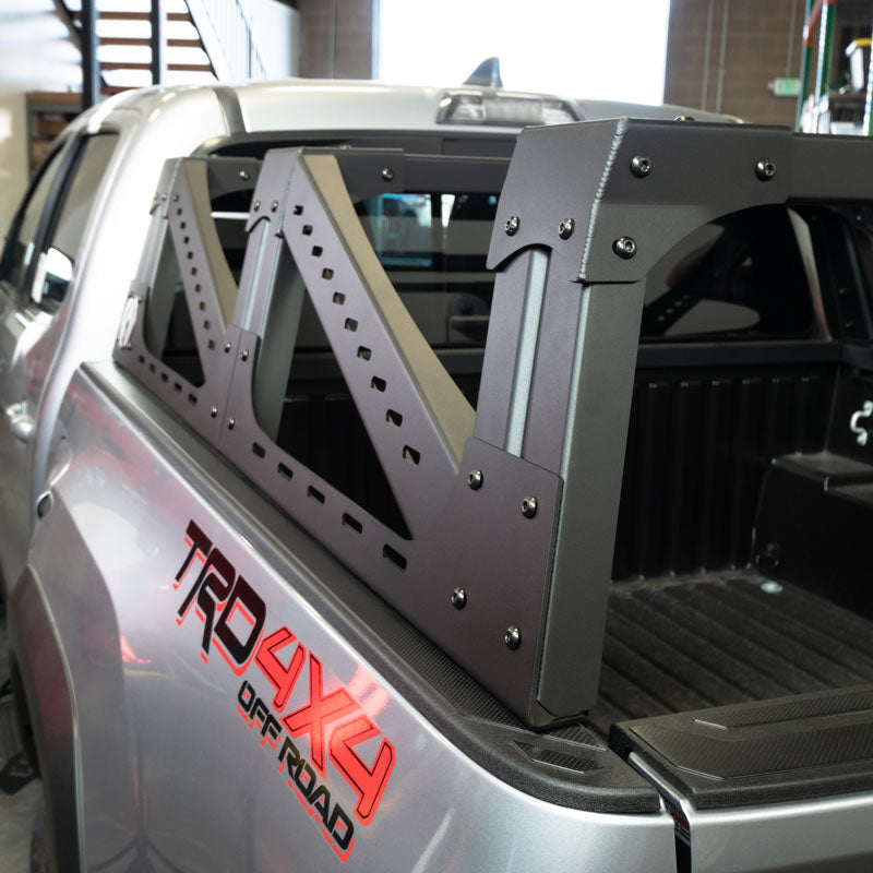 Load image into Gallery viewer, Toyota Tacoma 3G Mid Height Bed Rack - ALUMINUM

