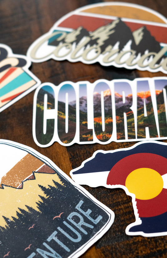 Colorado Maroon Bells Sticker