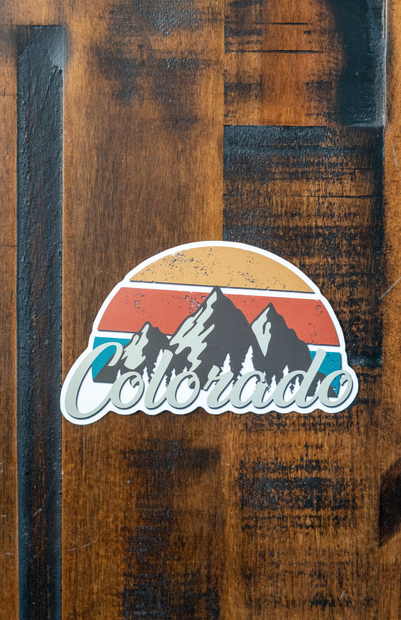 Load image into Gallery viewer, Retro Colorado Sticker
