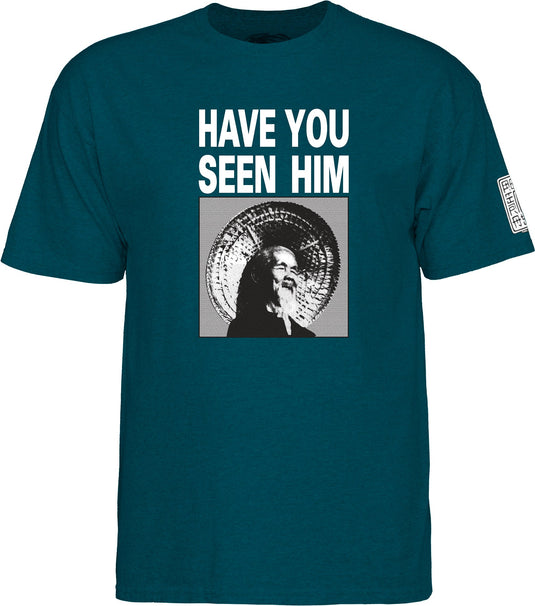Powell Peralta Have You Seen Him T-shirt - Midnight Teal