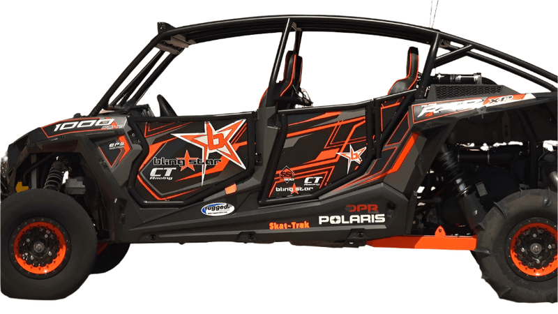 Load image into Gallery viewer, Blingstar Black Suicide Doors for Polaris RZR XP 1000 4 / Turbo 4 / Turbo S 4
