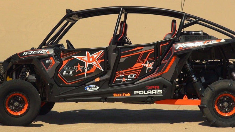 Load image into Gallery viewer, Blingstar Black Suicide Doors for Polaris RZR XP 1000 4 / Turbo 4 / Turbo S 4
