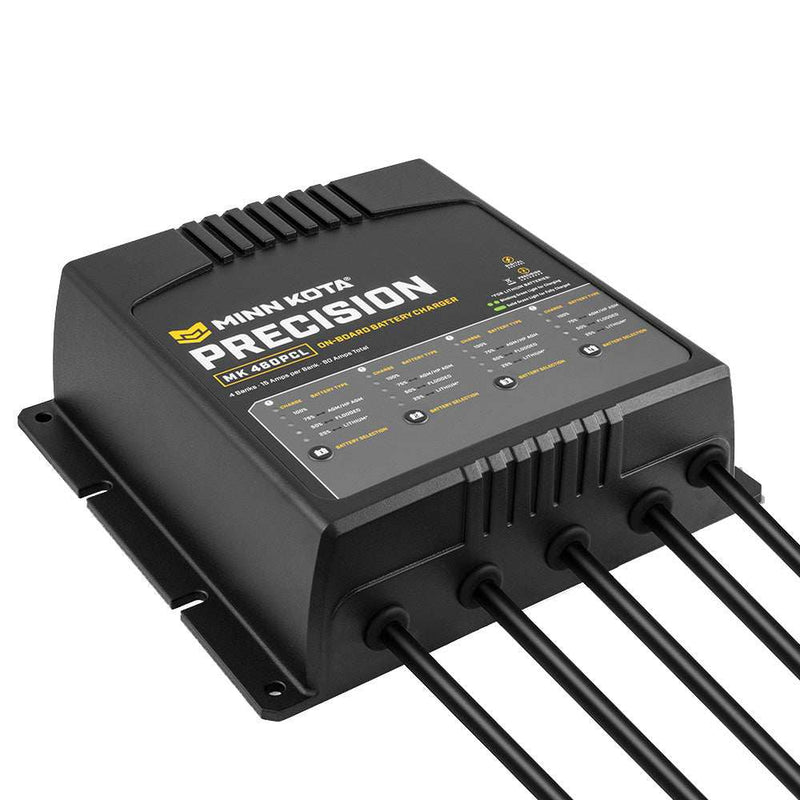 Load image into Gallery viewer, Minn Kota On-Board Precision Charger MK-460 PCL 4 Bank x 15 AMP LI Optimized Charger - Skoutley Outdoors LLC
