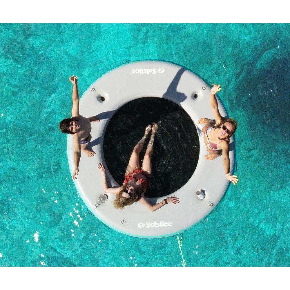 Solstice Watersports 8' Circular Mesh Dock - Skoutley Outdoors LLC