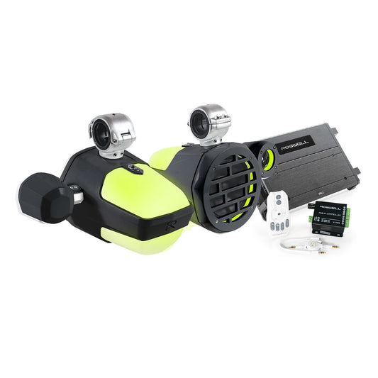 Roswell R1 Pro Marine Audio Package - Black - Skoutley Outdoors LLC