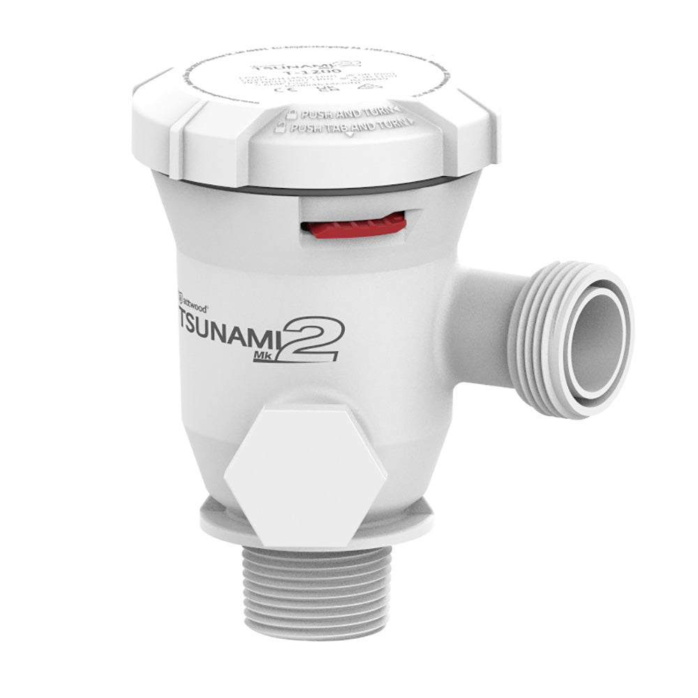 Attwood Tsunami Mk2 T1200 Aerator - 12V - 1" NPT Inlet - Skoutley Outdoors LLC