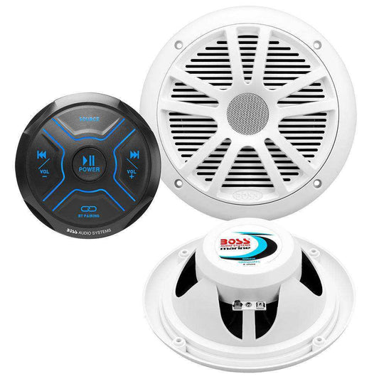 Boss Audio MG150W.6 Kit w/MGR150B & 2 MR6W Speakers - Skoutley Outdoors LLC