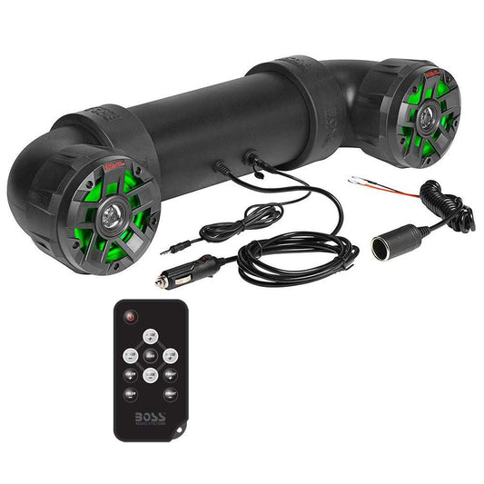 Boss Audio UTV4BRGB Amplified All-Terrain Sound System w/4" Marine Speakers & 1" Black Tweeters - Skoutley Outdoors LLC