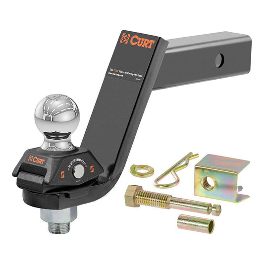 CURT RockerBall Starter Kit - 5" Drop - Skoutley Outdoors LLC