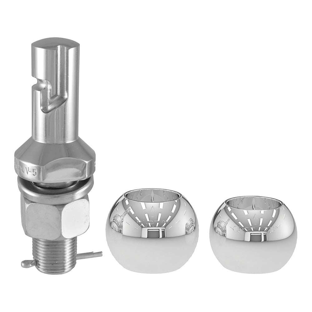 CURT Switch Ball Trailer Ball Set - 1-7/8" & 2" Balls - 1-7/8" x 2-1/4" Shank - Skoutley Outdoors LLC