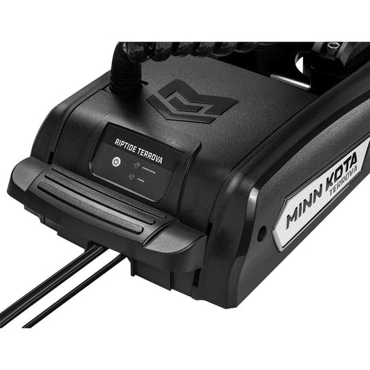Minn Kota Riptide Terrova® QUEST™ 90/115 Trolling Motor w/Wireless Remote - 24/36V - 90/115LBS - 60" - Black - Skoutley Outdoors LLC