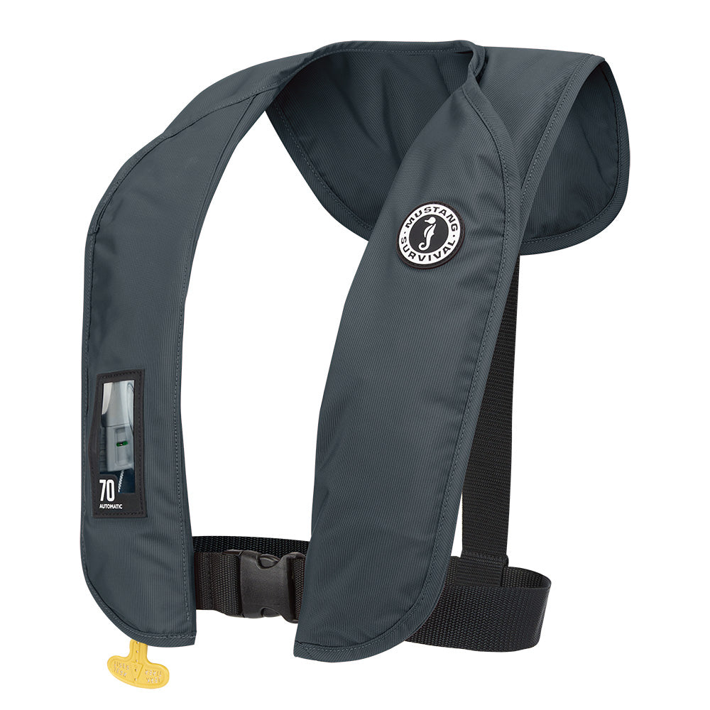 Mustang MIT 70 Automatic Inflatable PFD - Admiral Gray - Skoutley Outdoors LLC