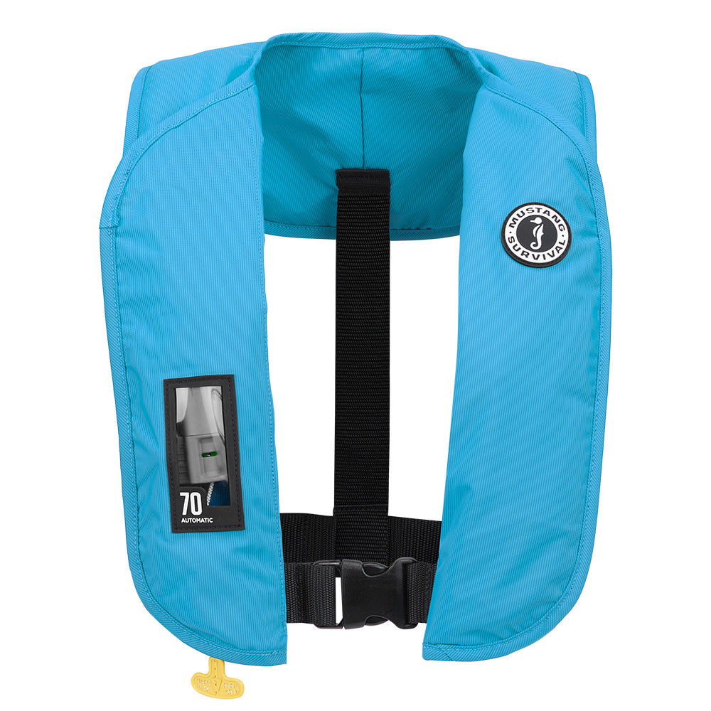 Mustang MIT 70 Automatic Inflatable PFD - Azure (Blue) - Skoutley Outdoors LLC