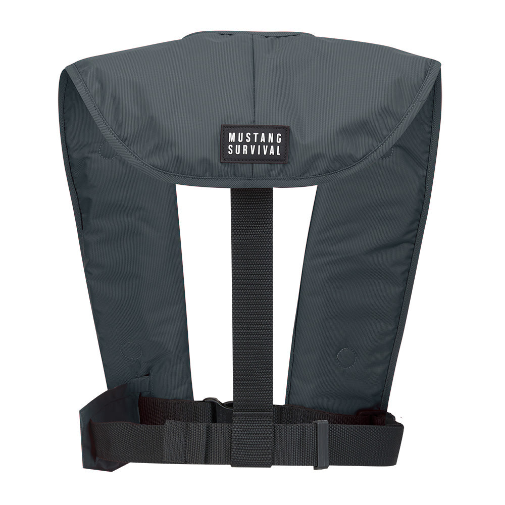 Mustang MIT 100 Convertible Inflatable PFD - Admiral Grey - Skoutley Outdoors LLC