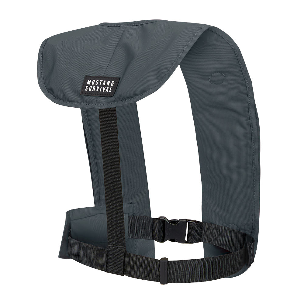 Mustang MIT 100 Convertible Inflatable PFD - Admiral Grey - Skoutley Outdoors LLC
