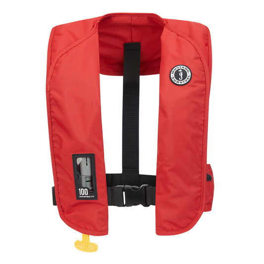Mustang MIT 100 Convertible Inflatable PFD - Red - Skoutley Outdoors LLC