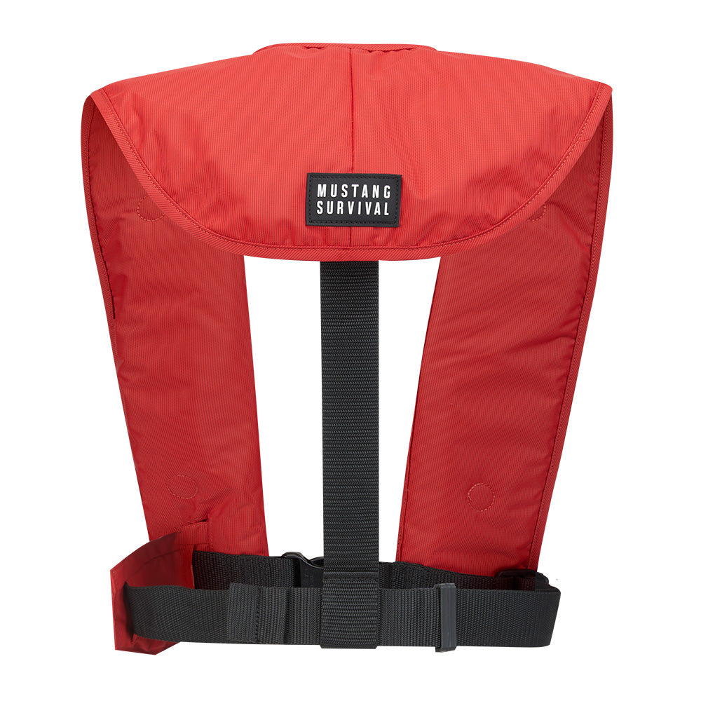 Mustang MIT 100 Convertible Inflatable PFD - Red - Skoutley Outdoors LLC