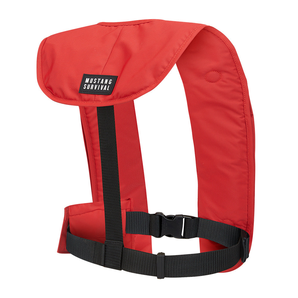 Mustang MIT 100 Convertible Inflatable PFD - Red - Skoutley Outdoors LLC