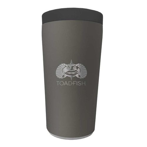 Toadfish Non-Tipping Can Cooler 2.0 - Universal Design - Graphite - Skoutley Outdoors LLC