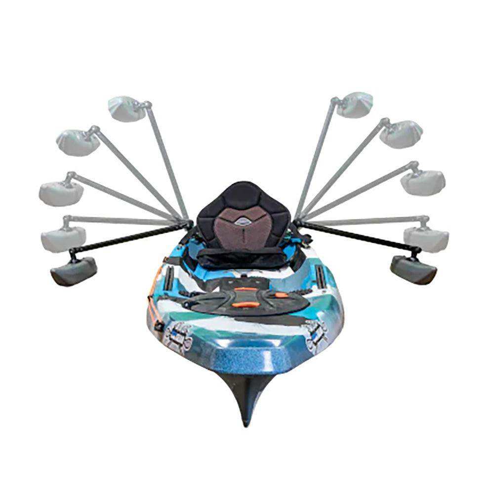 YakGear StandnCast Kayak & Canoe Outriggers - Skoutley Outdoors LLC