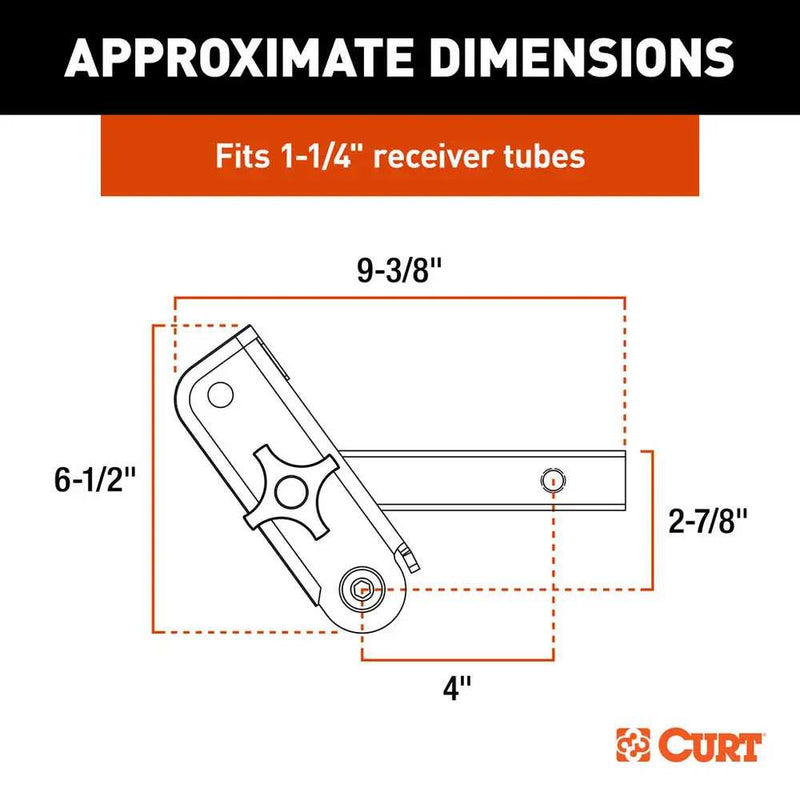 Load image into Gallery viewer, CURT ActiveLink 1-1/4&quot; Receiver Shank - Up to 3500 lbs - Skoutley Outdoors LLC
