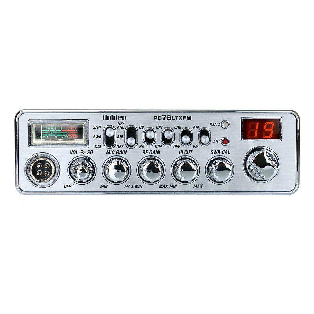 Uniden PC78LTXFM CB Radio w/AM/FM - Skoutley Outdoors LLC