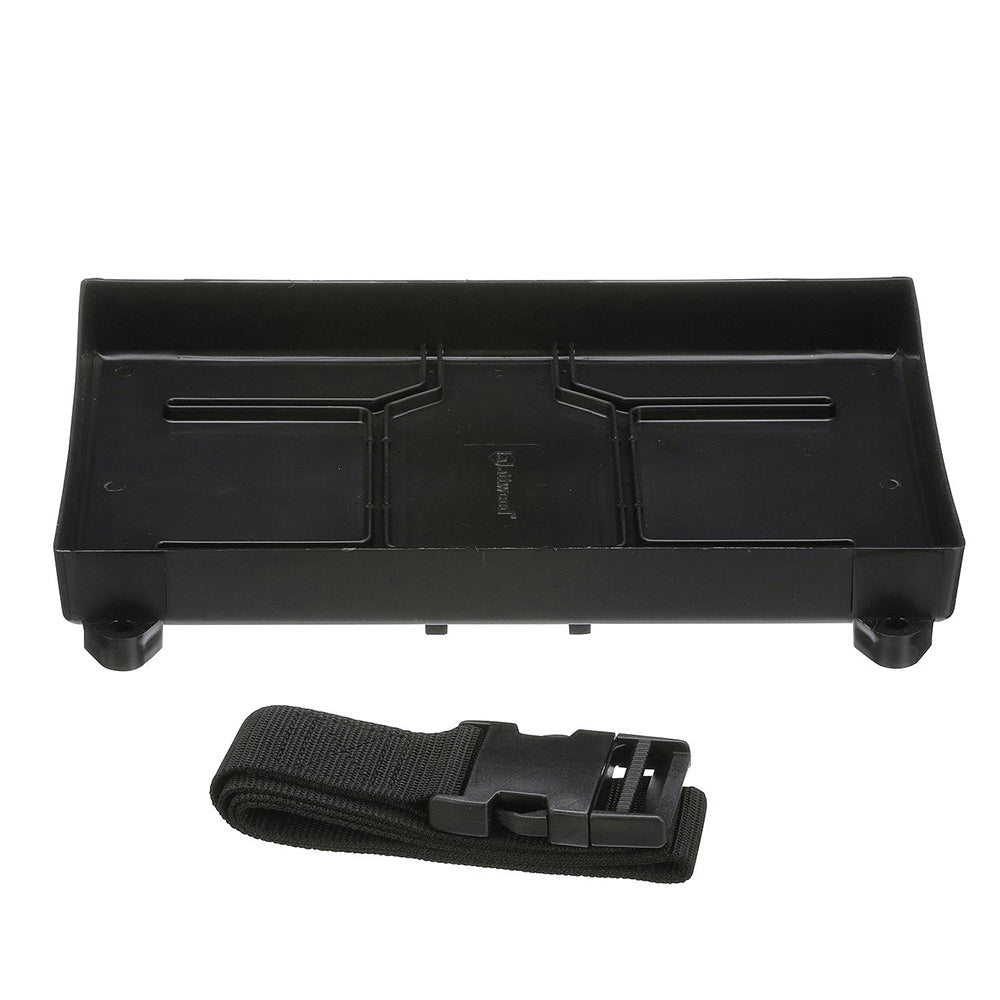 Attwood Group 24 Battery Tray w/Straps - Skoutley Outdoors LLC