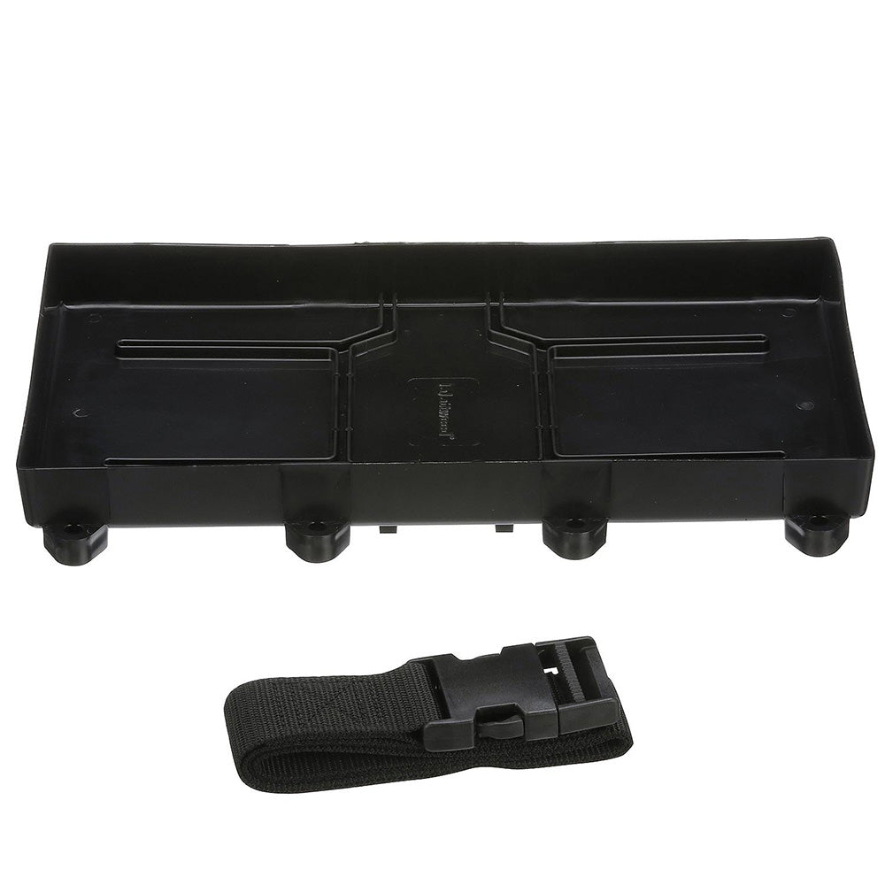 Attwood Group 29/31 Battery Tray w/Straps - Skoutley Outdoors LLC