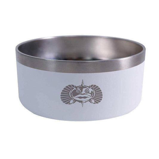 Toadfish Non-Tipping Dog Bowl - White - Skoutley Outdoors LLC