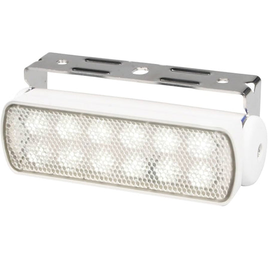 Hella Marine LED Floodlight Spread - White Housing - 200 Lumens - Skoutley Outdoors LLC