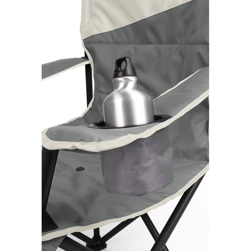 Load image into Gallery viewer, Coleman Big &amp; Tall Quad Camping Chair - Grey - Skoutley Outdoors LLC
