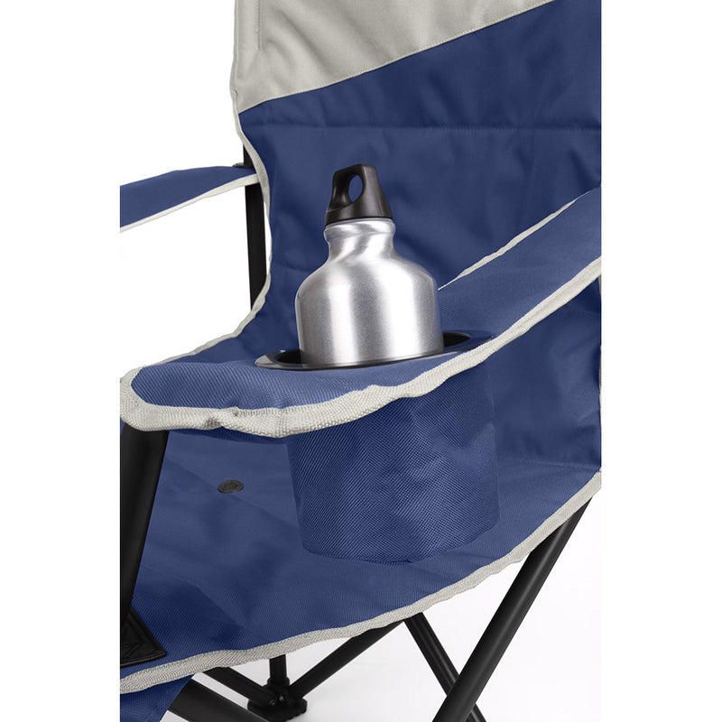Load image into Gallery viewer, Coleman Big &amp; Tall Quad Camping Chair - Skyfall Blue - Skoutley Outdoors LLC
