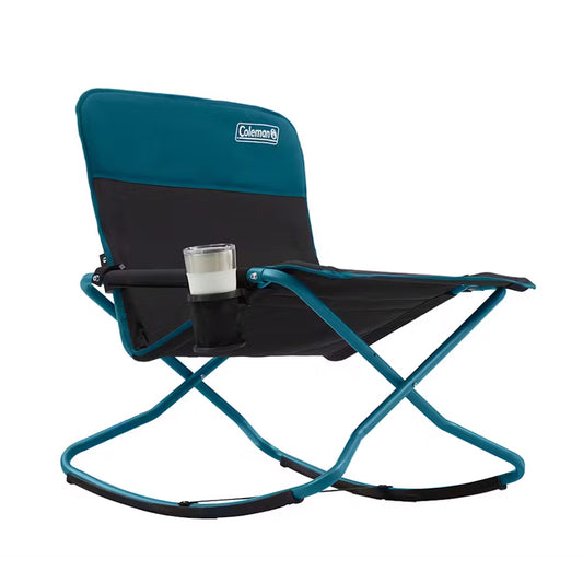Coleman Cross Rocker Outdoor Rocking Chair - Ocean - Skoutley Outdoors LLC