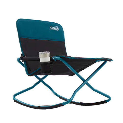 Coleman Cross Rocker Outdoor Rocking Chair - Ocean - Skoutley Outdoors LLC