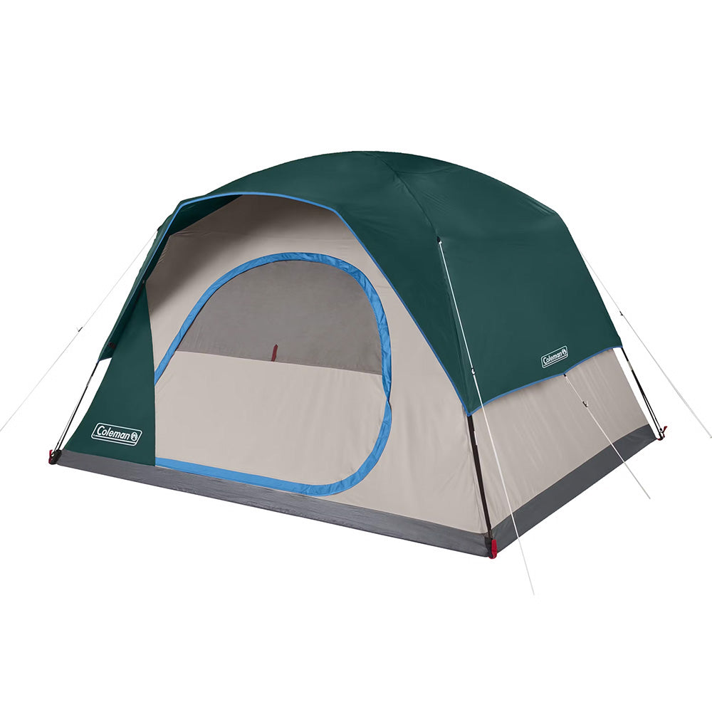 Coleman 6-Person Skydome™ Camping Tent - Evergreen - Skoutley Outdoors LLC