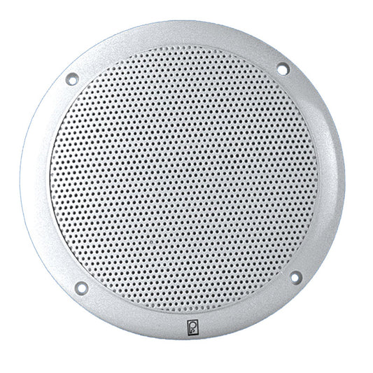 Poly-Planar MA-4056 6" 80 Watt Speakers - White - Skoutley Outdoors LLC