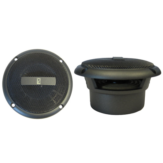 Poly-Planar MA-3013 3" 60 Watt Round Component Speakers - Gray - Skoutley Outdoors LLC