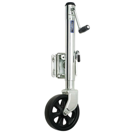 Fulton Single Wheel 1,500 lbs. Bolt-Thru Swivel Jack - Skoutley Outdoors LLC