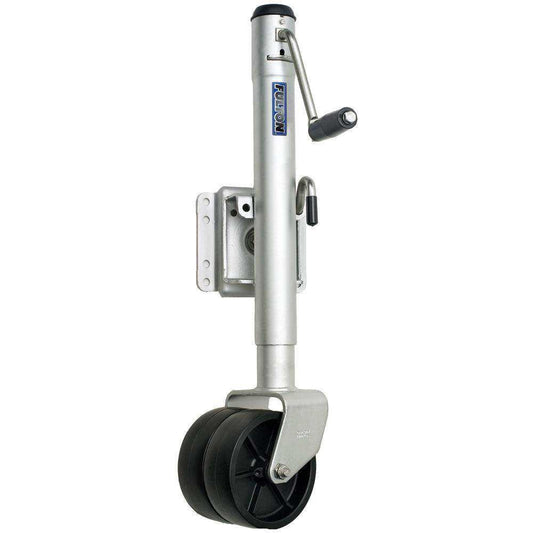 Fulton Dual Wheel 1,500 lbs. Bolt-Thru Swivel Jack - Skoutley Outdoors LLC