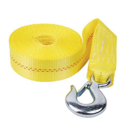 Fulton 2" x 20' Heavy Duty Winch Strap and Hook - 4,000 lbs. Max Load - Skoutley Outdoors LLC