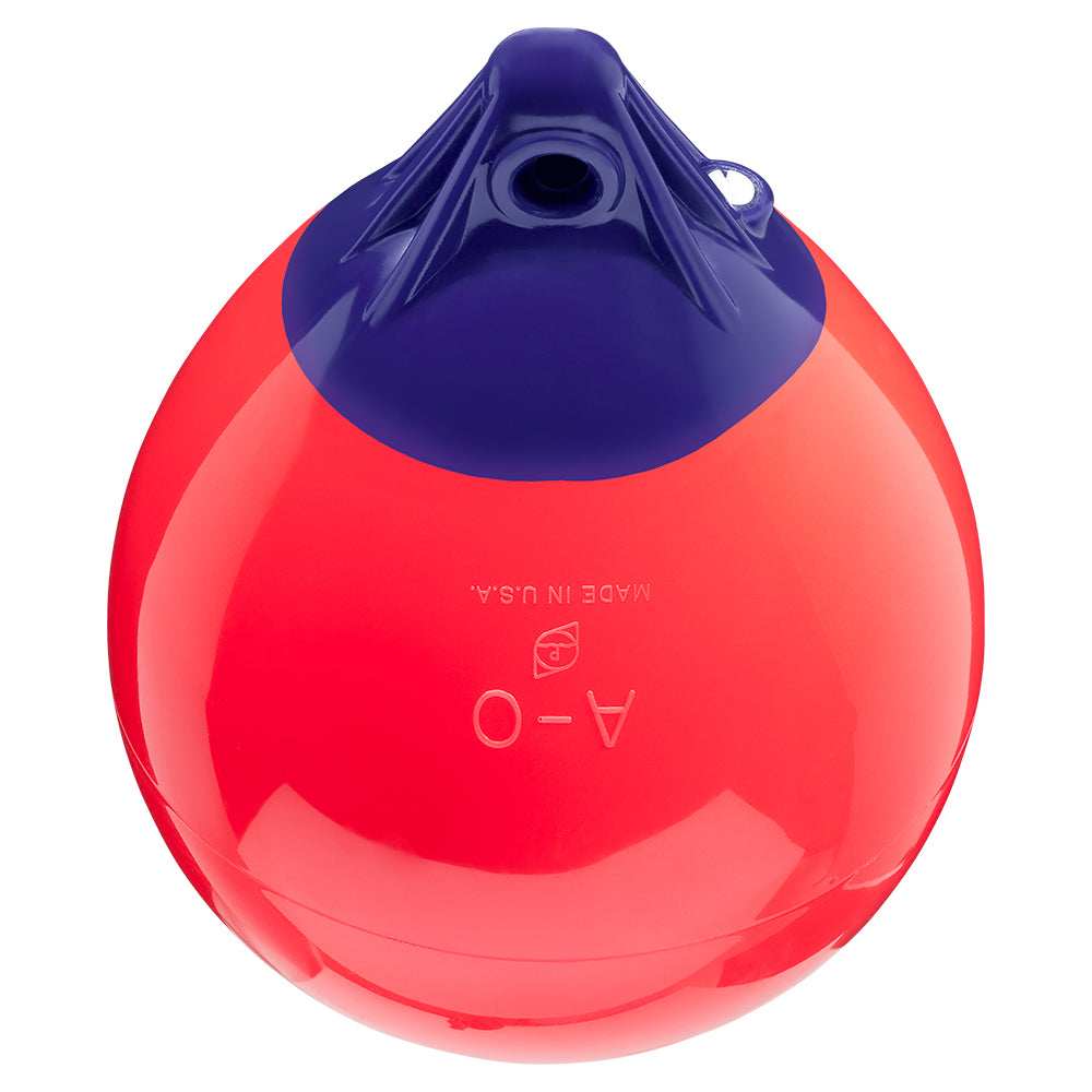 Polyform A-0 Buoy 8" Diameter - Red - Skoutley Outdoors LLC