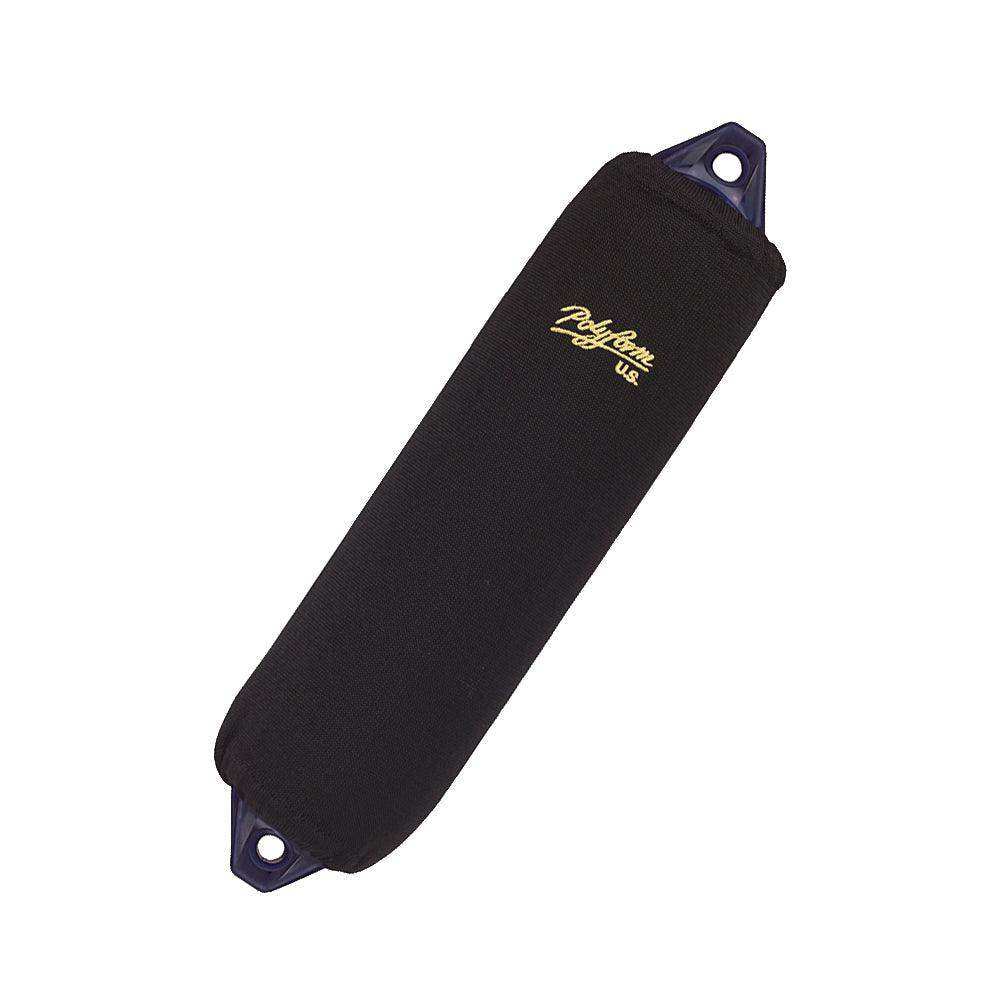 Polyform Elite Fender Cover f/G-5, HTM-2, F2 & NF-5 Fenders - Black - Skoutley Outdoors LLC