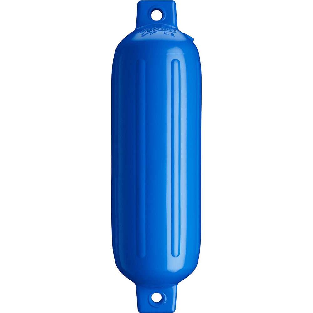 Polyform G-1 Twin Eye Fender 3.5" x 12.8" - Blue - Skoutley Outdoors LLC
