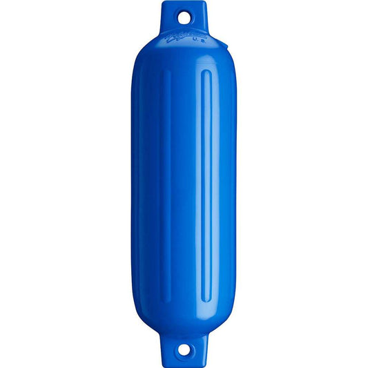 Polyform G-1 Twin Eye Fender 3.5" x 12.8" - Blue - Skoutley Outdoors LLC