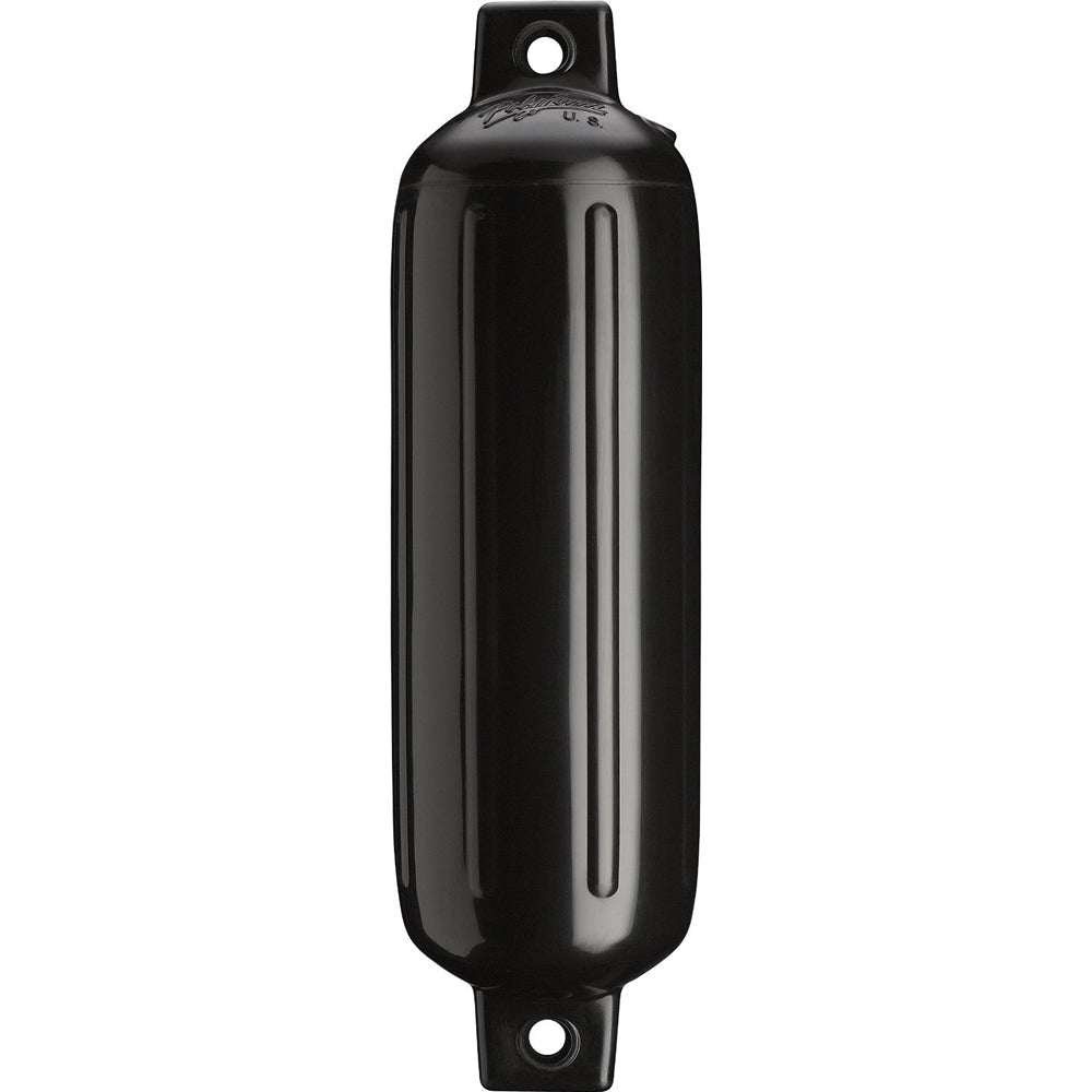 Polyform G-2 Twin Eye Fender 4.5" x 15.5" - Black - Skoutley Outdoors LLC