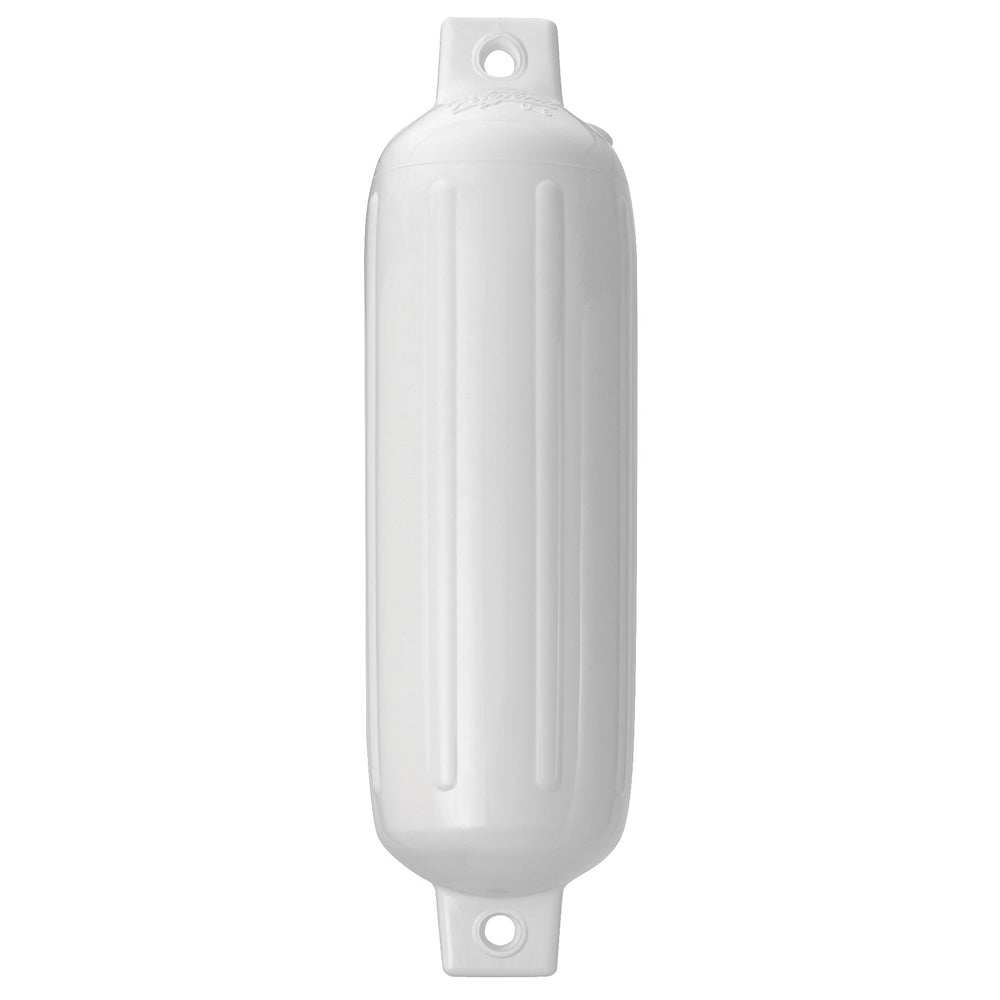 Polyform G-2 Twin Eye Fender 4.5" x 15.5" - White - Skoutley Outdoors LLC