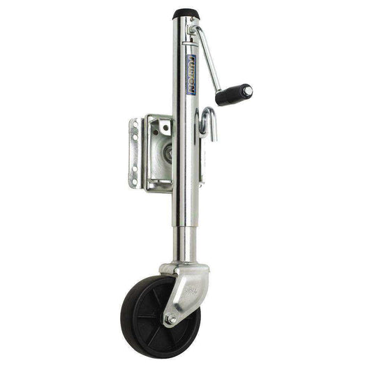 Fulton 1200 lbs. Swing Away Bolt On Single Wheel Jack - Skoutley Outdoors LLC