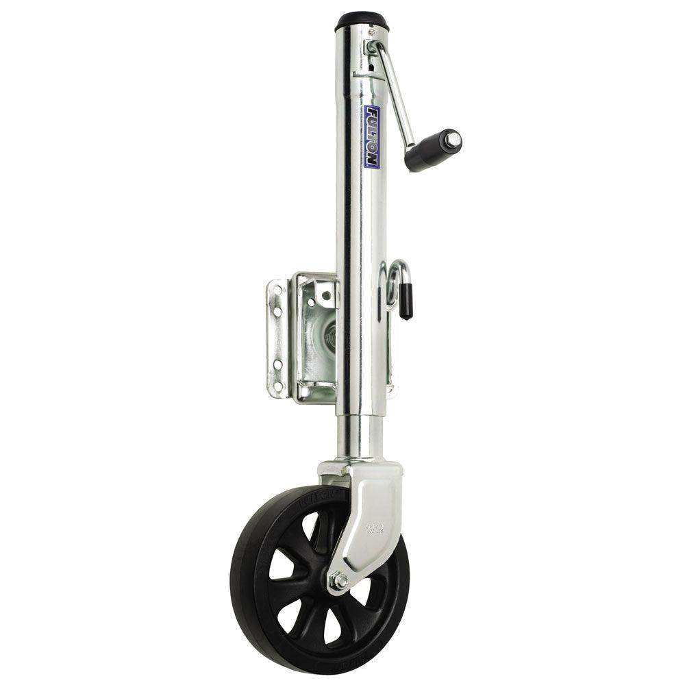 Fulton 1500 lbs. Swing Away Bolt on Single Wheel Jack - Skoutley Outdoors LLC