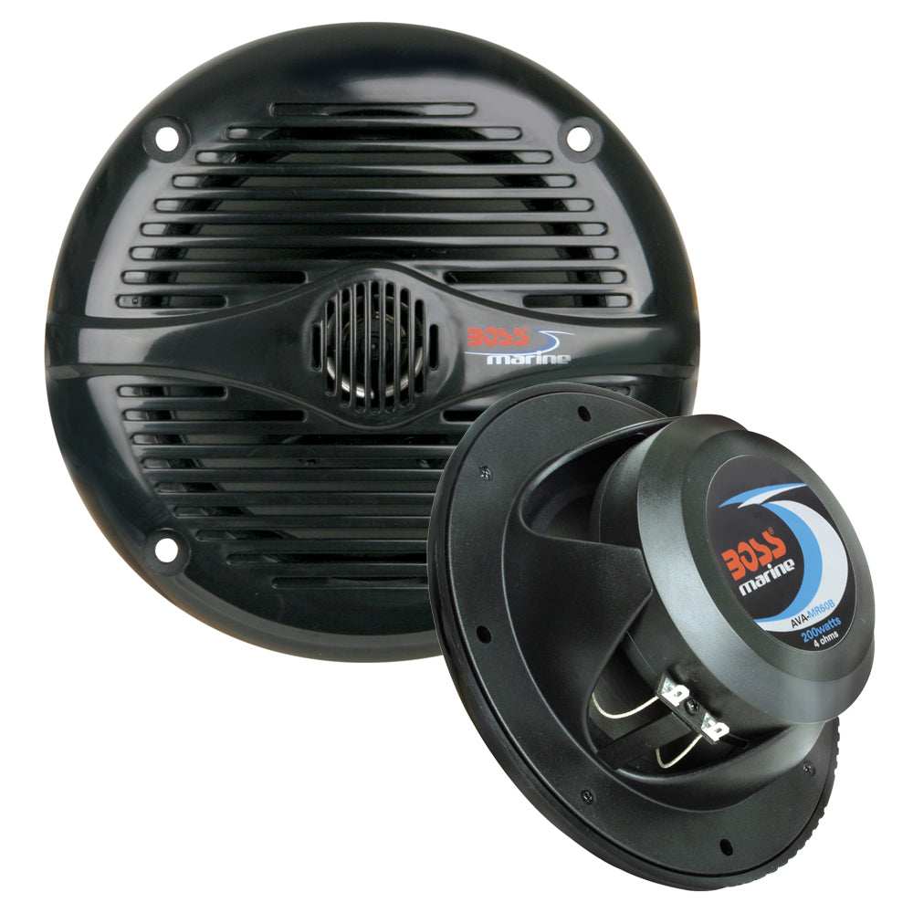 Boss Audio 6.5" MR60B Speakers - Black - 200W - Skoutley Outdoors LLC